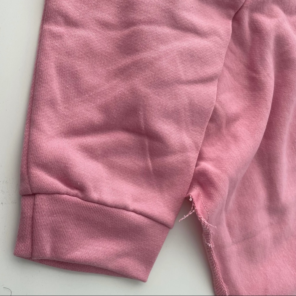 Pink Hoodie Sweatpants Tracksuit Set - Picture 8 of 11